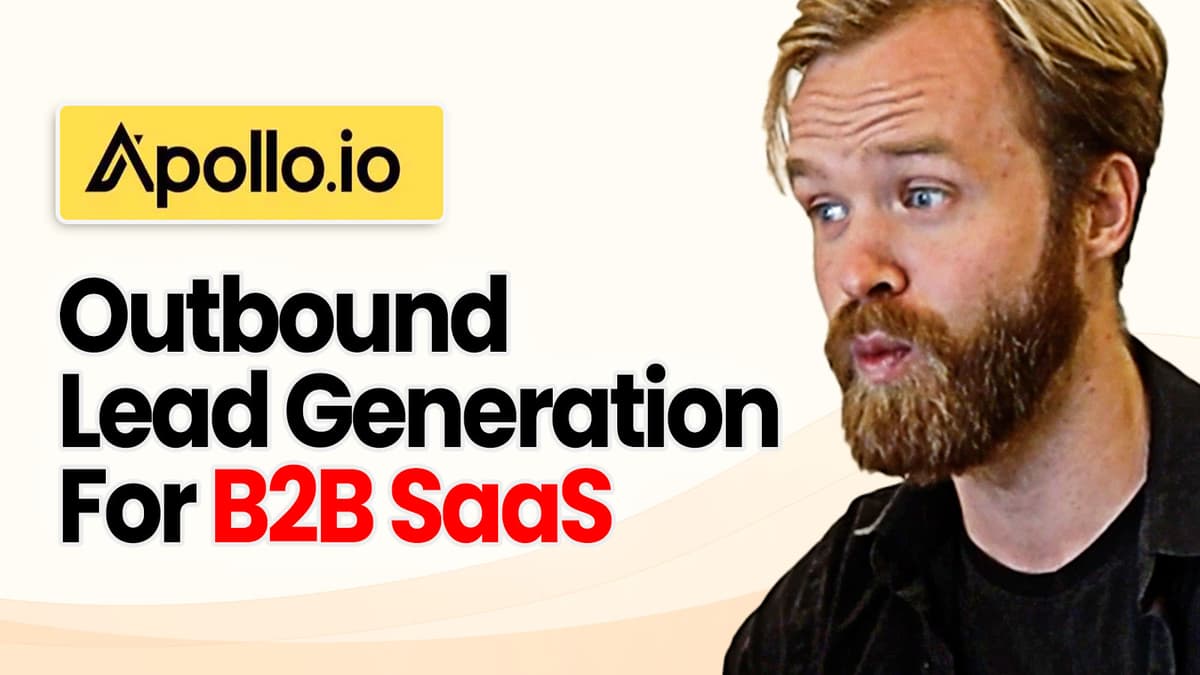 outbound lead generation b2b saas apollo.io